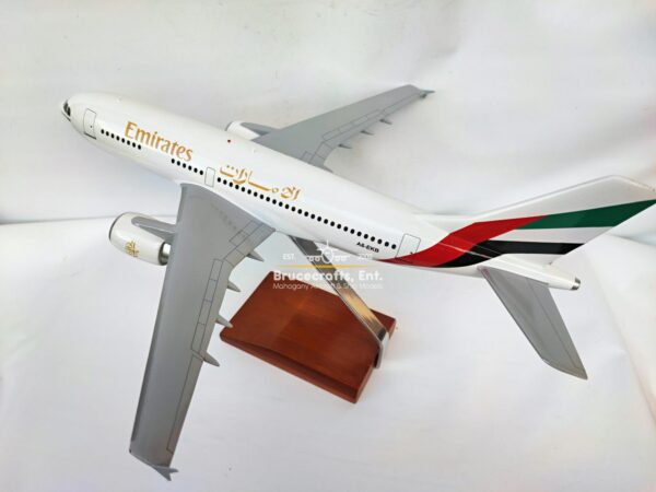 Model of A310-300 Emirates Airlines with detailed craftsmanship.